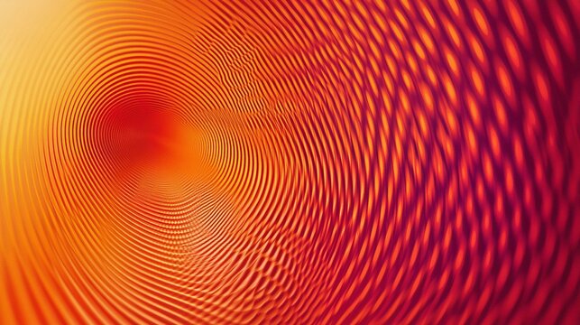 Vibrant pulsating circles create a mesmerizing visual effect. Generative AI