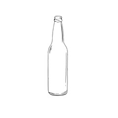 drawing ilustrations glass bottle