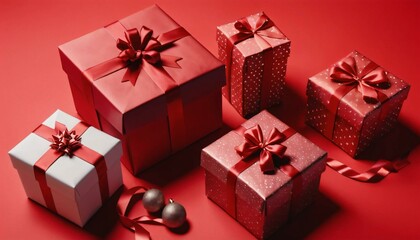 Fototapeta premium christmas gift box