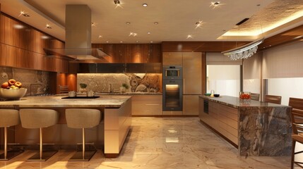 Kitchen backdrop with mesmerizing layout design