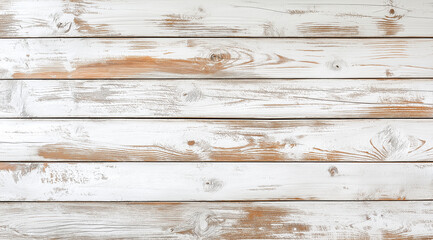 Obraz premium Whitewashed wooden planks 