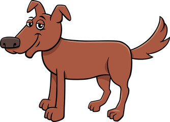 funny cartoon dog comic animal character