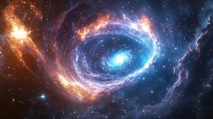 Chinese scientist discovering hidden galaxy within multiverse where gravity reversed leading mind bending landscape new possibility space exploration Their journey reveals mystery of cosmic energy