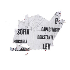 Worn Paper Wall Texture