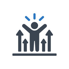 Growth and Success Icon