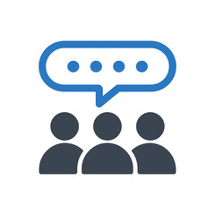 Group Discussion Icon