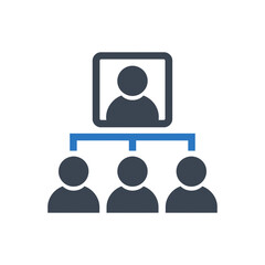 Organizational Hierarchy Icon