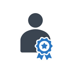 User Achievement Badge Icon