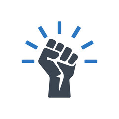 Victory Power Fist Icon