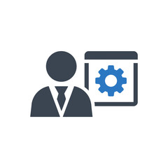 Business Settings Cog Icon