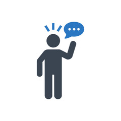 Fototapeta premium User Insight Icon