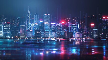 Modern City with Wireless Network Connection Enhancing Urban Connectivity, Smart Infrastructure, and Seamless Communication for Future Urban Development