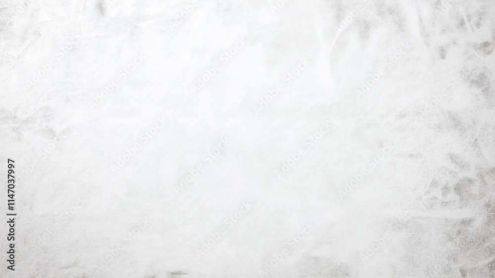 Wall mural white and gray gradient with minimalistic grainy texture and subtle watercolor effects. offers blank