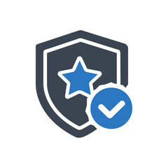 Shield Checkmark Security Icon