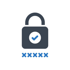 Secure Access Control Icon