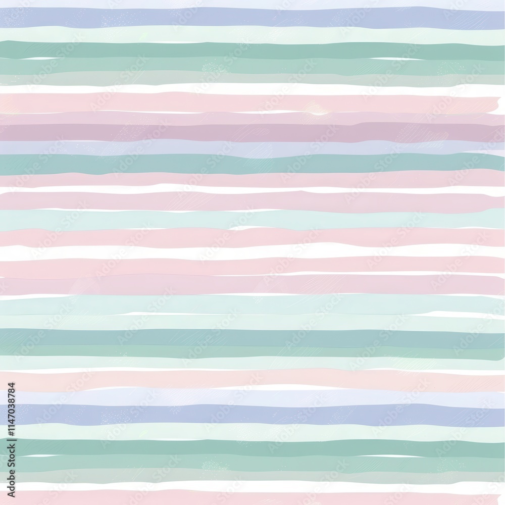 Poster Colorful striped pattern creates a lively and cheerful background design for various creative projects. Generative AI