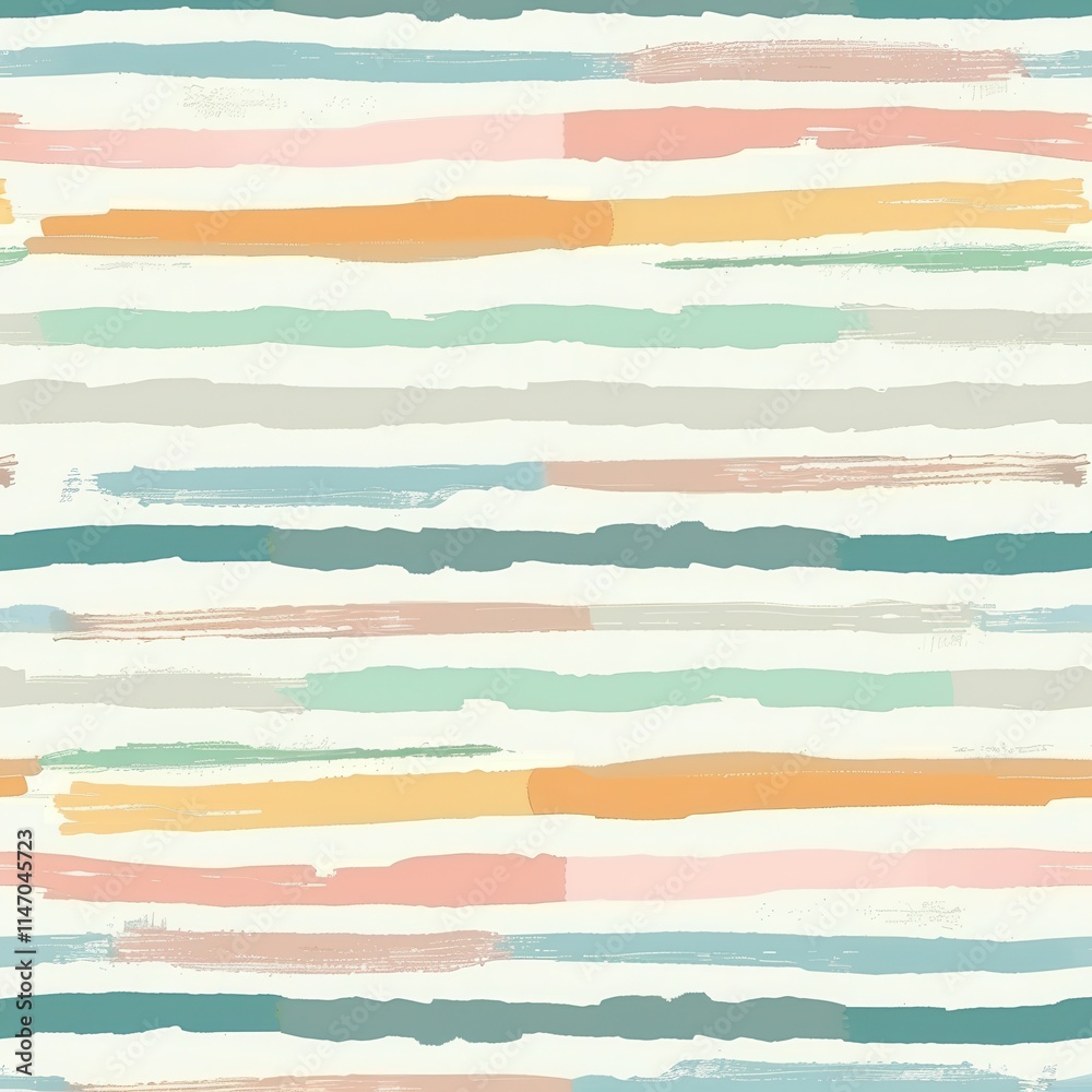 Aufkleber vibrant abstract pattern featuring colorful stripes in pastel shades on a light background. generati