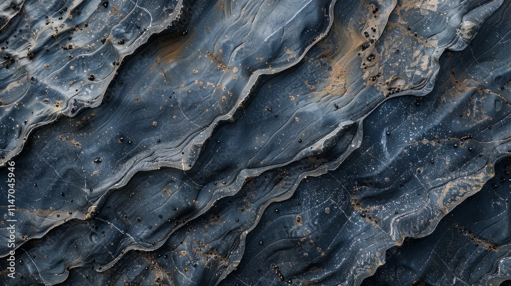Wall mural detailed top-down photograph capturing the unique texture and pattern of a surface