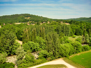 A view of the Vezere valley in the Dordogne, FranceDordogne View