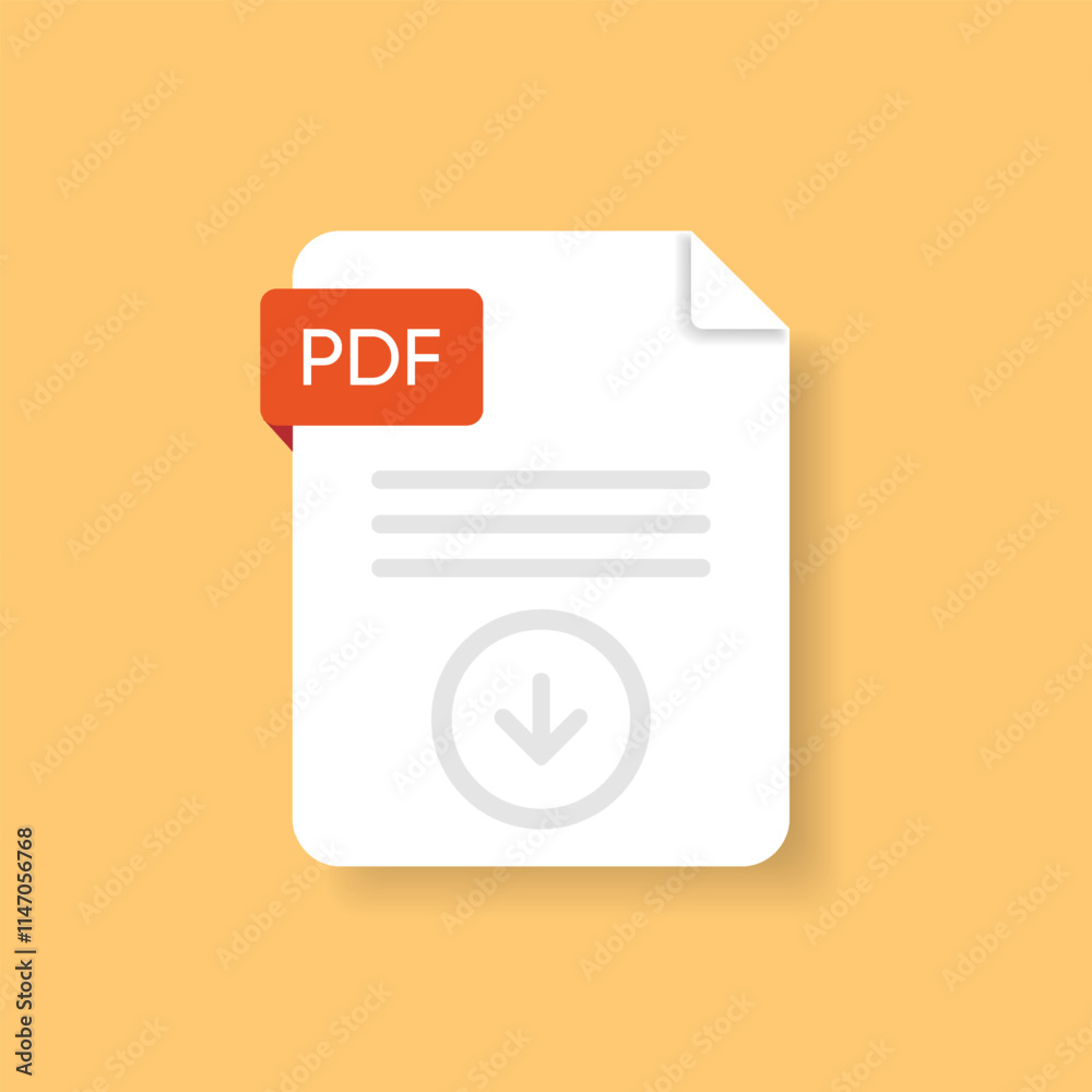 Poster Download button icon. Upload icon. Down arrow bottom side symbol. Click here button. Save cloud icon push button for UI UX, website, mobile application. Download pdf file button