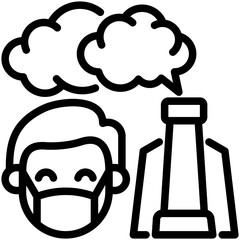 Air Pollution Icon