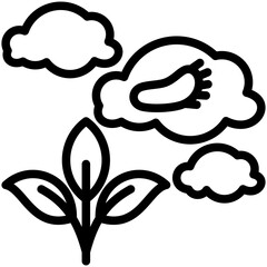Ecological Footprint Icon