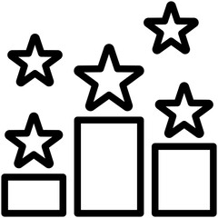 Obraz premium Competitive Advantage Icon