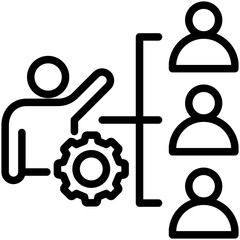 Organization Structure Icon