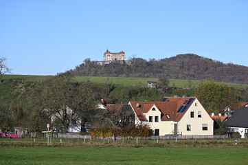 Schackau mit Schloss Bieberstein in der Rhoen