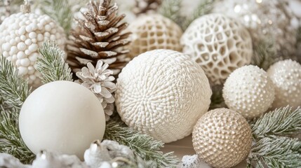 Wire basket full of toys for Christmas or Christmas tree, gold vintage ornaments holiday garland decorations