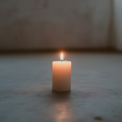 burning candle