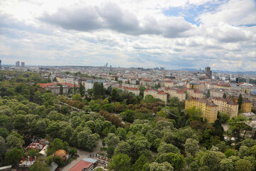 Obraz premium View from Vienna