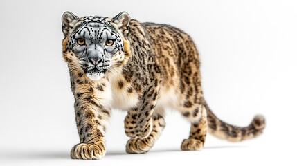 Naklejka premium Majestic animal with intricate patterns showcases unique blend o