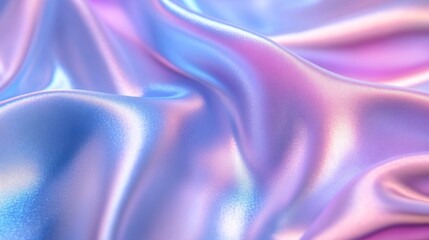 Obraz premium Iridescent Pastel Silk Draped Softly and Smoothly