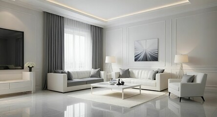 Close-up of a living room
