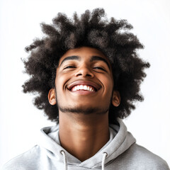 Pure Joy: A Happy Person Enjoying Life