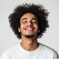 Pure Joy: A Happy Person Enjoying Life