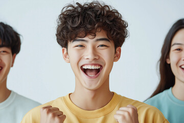 Pure Joy: A Happy Person Enjoying Life