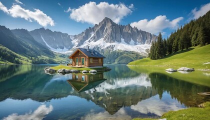 Fototapeta premium lake