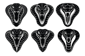 Anaconda silhouette vector illustration