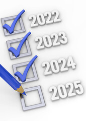 List of Years - 3D