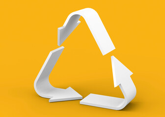 The Recycle Icon - 3D