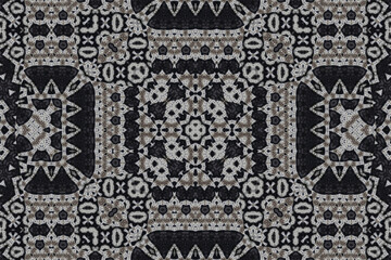 An abstract batik pattern featuring elegant curves and detailed motifs. Perfect for textile designs, digital art, and cultural event promotions.