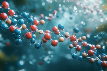 Visual representation of sugar molecules showcasing structure and complexity