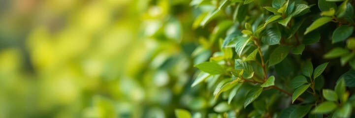 Obraz premium Blurred natural background featuring water and plants, outdoors, soft focus