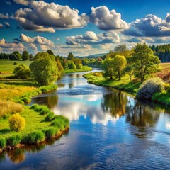River Landscape
