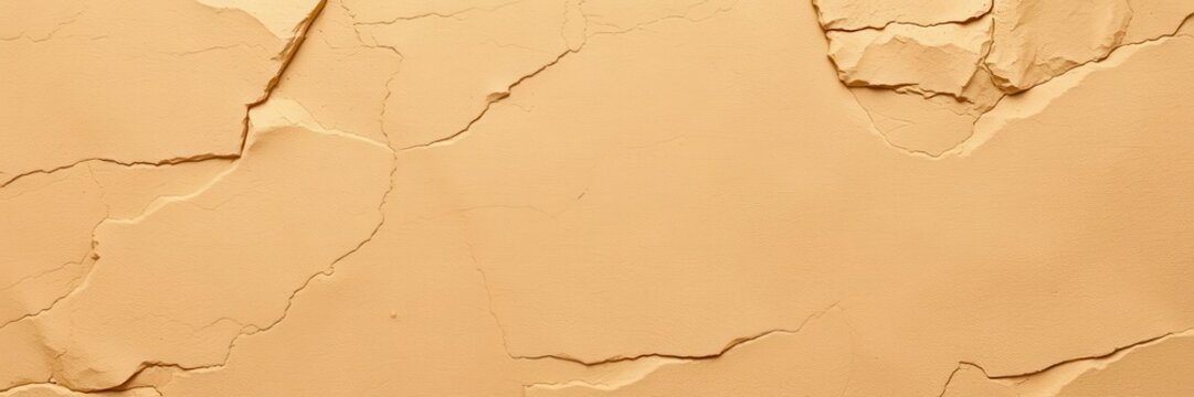 Rock abstract warm beige wall background with textured surface and natural tones, ideal for adding a subtle and earthy touch to designs, rock, abstract
