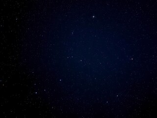 Starry night sky with twinkling stars on black background, ethereal, universe