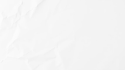 Obraz premium White paper texture with subtle creases and folds, perfect for backgrounds or overlays, texture, crumpled