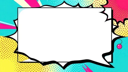 A mockup image showcasing a comic photo effect with bright colors and thick outlines, perfect for adding a fun and whimsical touch to your designs, creativity, style, mockup